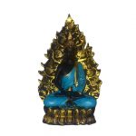 Golden Lotus Buddha statue