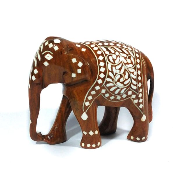 Inlay Wooden Elephant